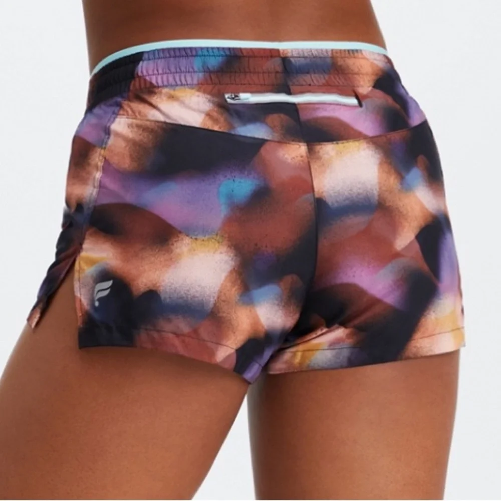 Fabletics Mid Rise Run Shorts - Picture 2 of 4